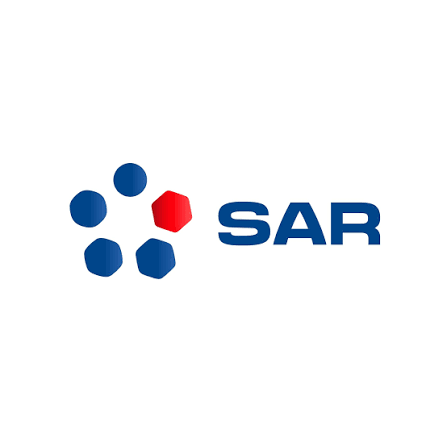 Logo SAR, fournisseur de résine gravillonnée